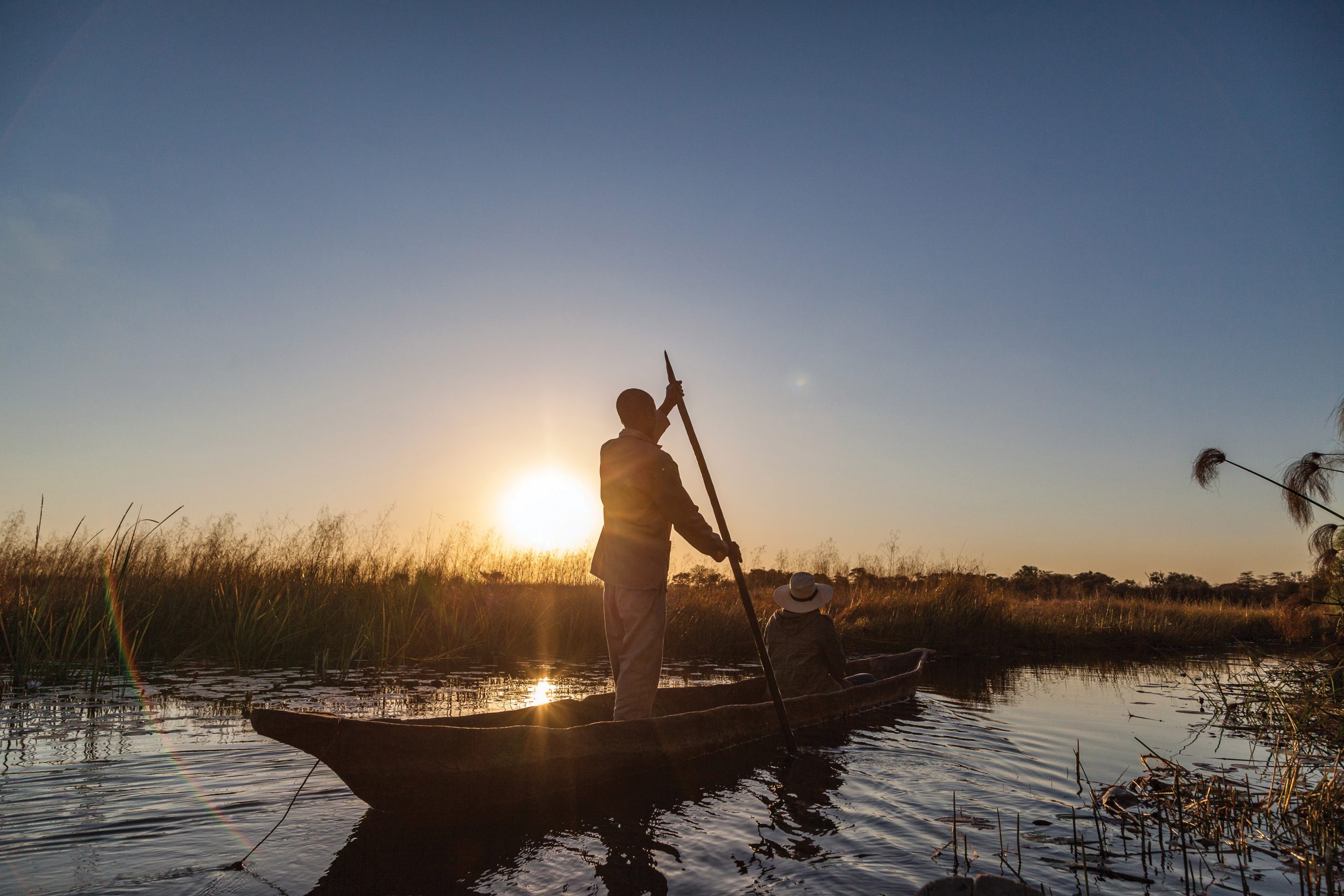 mokoro Kwando river